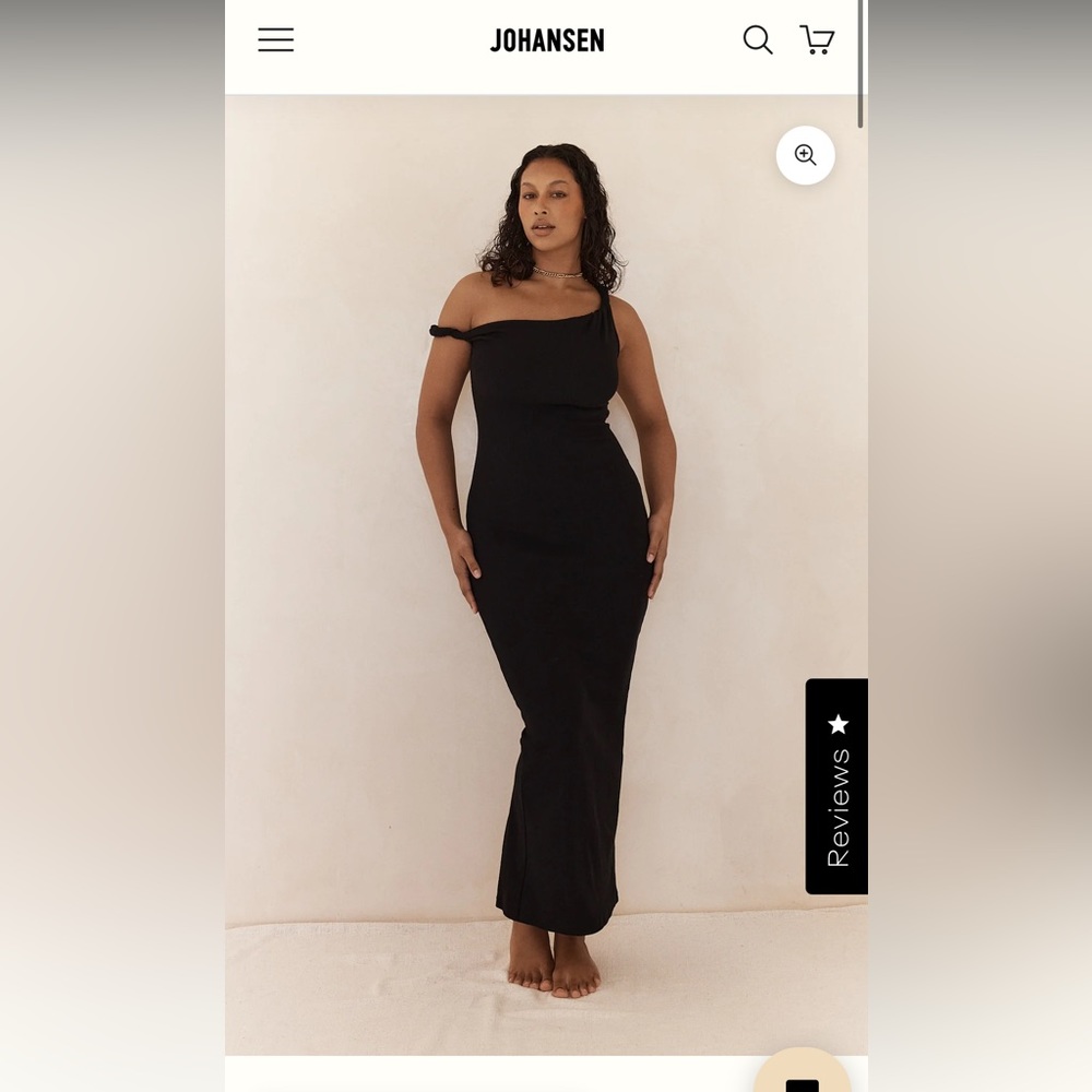 Johansen long poppy dress size small (USA)